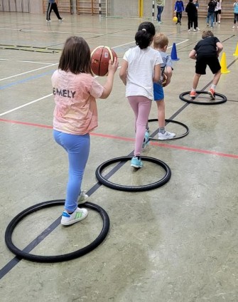 Basketball-Grundschulwoche ein voller Erfolg